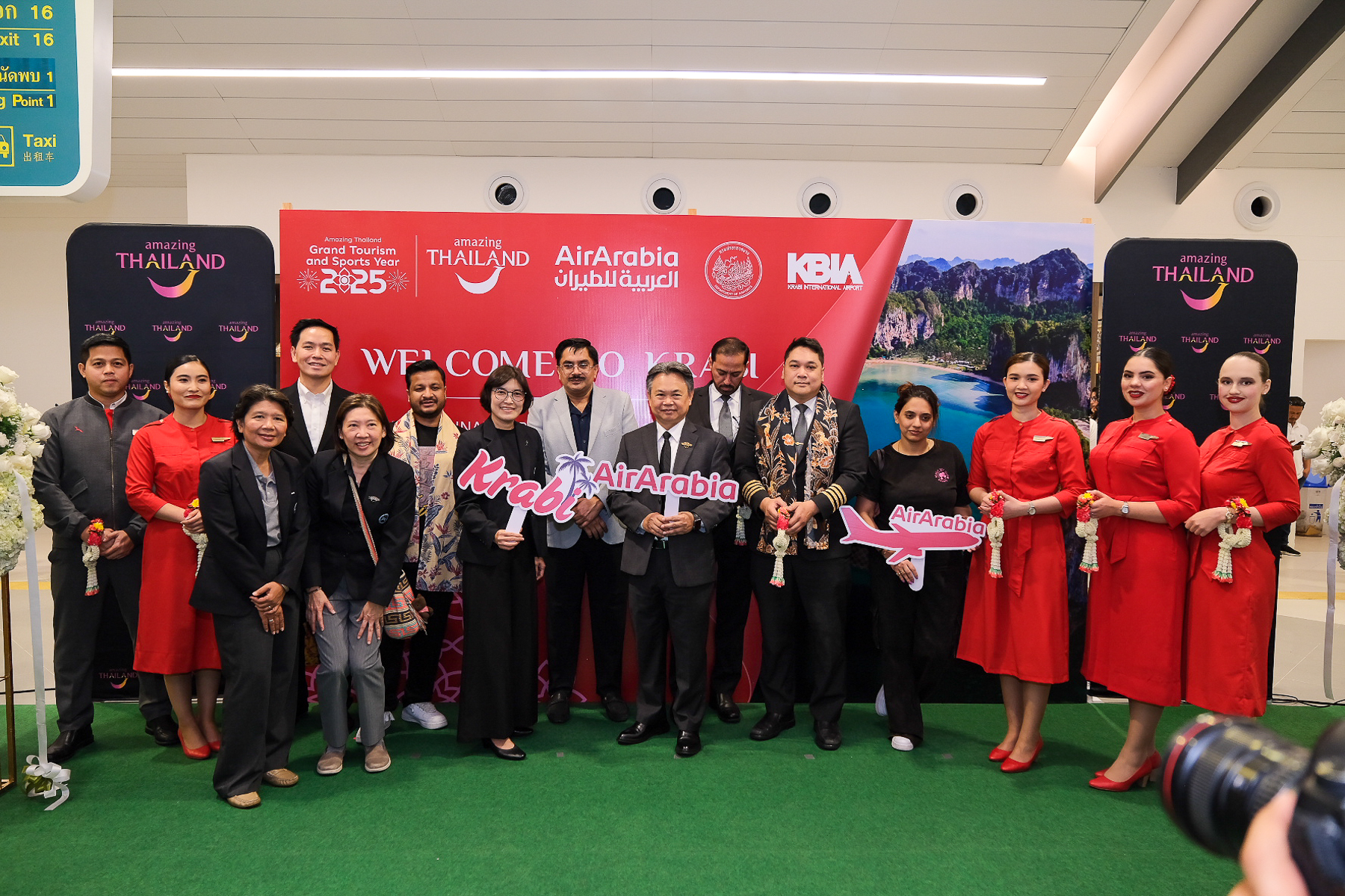 ททท. ต้อนรับ Air Arabia เปิดบินตรง “ชาร์จาห์–กระบี่” ส่งสัญญาณตลาดอาหรับโตต่อเนื่อง  พร้อมหนุนตลาดคุณภาพสูง ยุโรป–แอฟริกาเหนือสู่ภาคใต้ของไทย