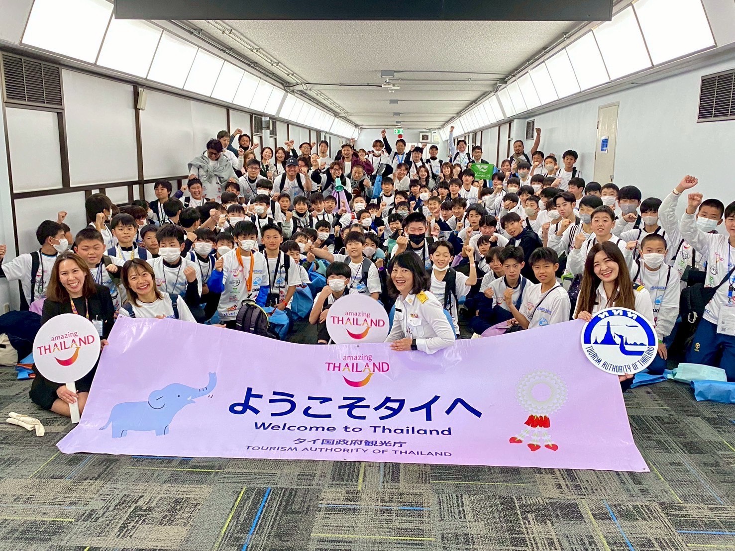 ททท. ขยายตลาดนักท่องเที่ยวใหม่ตลาดญี่ปุ่น ผนึกกำลังพันธมิตร สายการบินไทยแอร์ เอเชีย เอ็กซ์ และสายการบิน ไทย ไลอ้อน แอร์ ต้อนรับเที่ยวบินปฐมฤกษ์จาก 3 เมืองญี่ปุ่นสู่ประเทศไทย