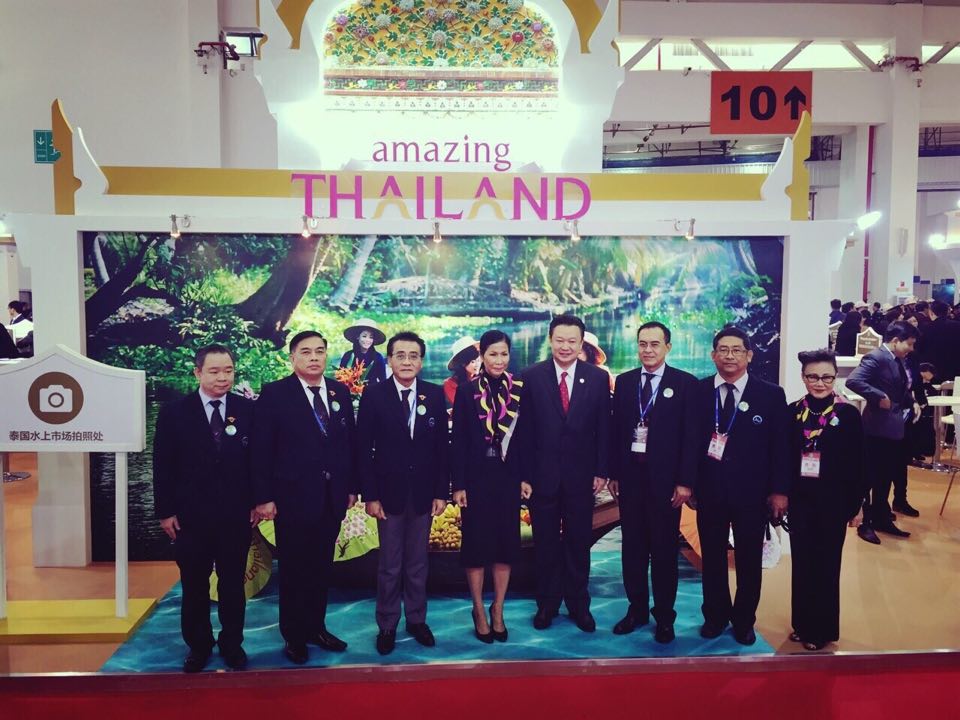 รัฐมนตรีว่าการกระทรวงการท่องเที่ยวและกีฬา พร้อม ผู้ว่าการ ททท. นำภาคเอกชนไทยเสนอสินค้าและบริการใหม่ ในงาน China International Travel Mart (CITM) 2015 ณ นครคุนหมิง สาธารณรัฐประชาชนจีน
