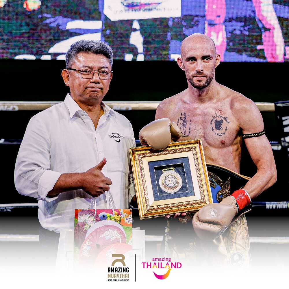 ททท. เปิดศึกมวยไทยนานาชาติกับงาน Amazing Muaythai, Road to Rajadamnern นำเสน่ห์ศิลปะการต่อสู้แบบไทยเผยแพร่ในเวทีโลก พร้อมประเดิมสังเวียนแรก ณ ราชอาณาจักรสเปน
