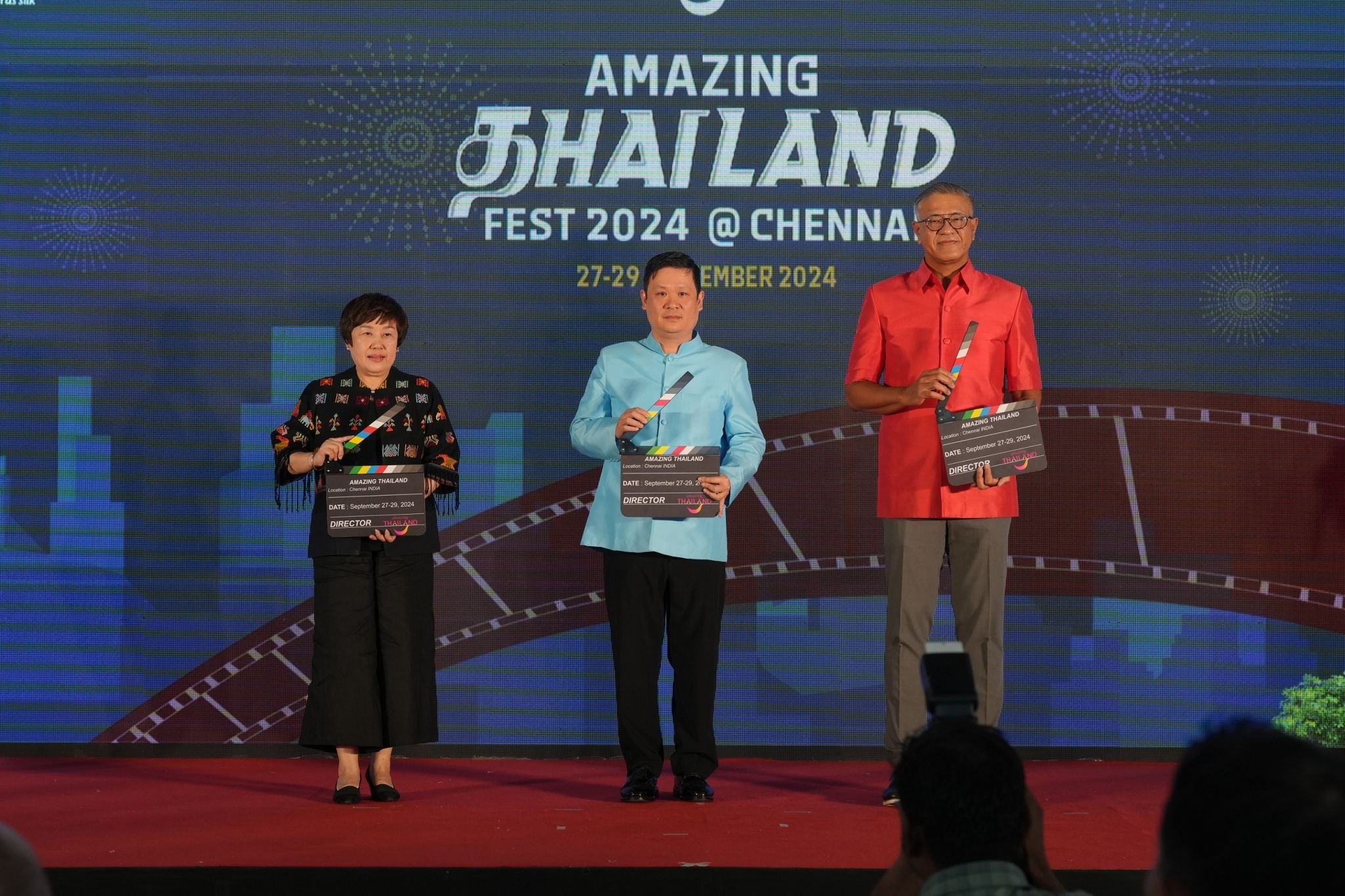 ททท. พาเสน่ห์ไทยรุกอินเดียใต้ จัดงาน "Amazing Thailand Festival 2024 @ Chennai” พร้อมปักธงส่งเสริม Film Tourism ชี้ศักยภาพประเทศไทย เหมาะกับภาพยนตร์อินเดียในทุกมิติ