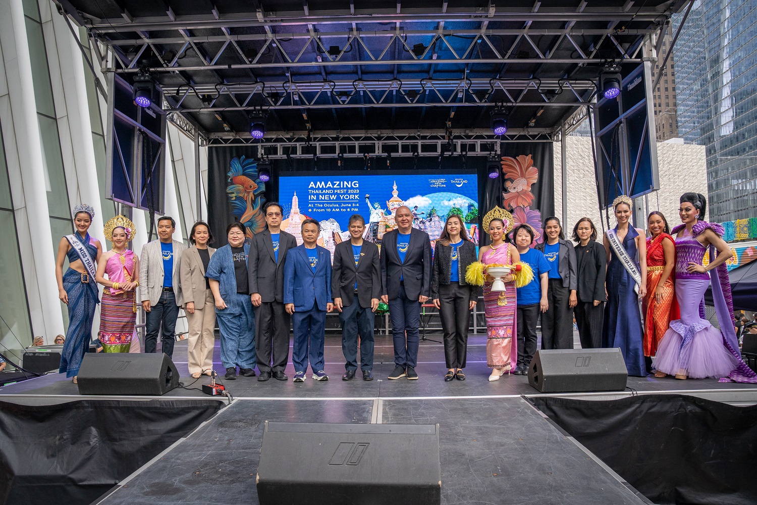 ททท. บุกตลาดอเมริกา โชว์พลัง Soft Power of Thailand ในงาน “Amazing Thailand Fest 2023”  ณ นครนิวยอร์ก สหรัฐอเมริกา