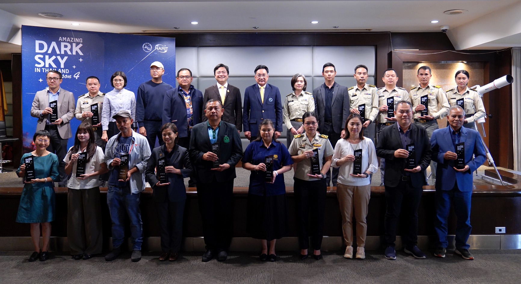 ททท. จับมือ สดร. ดำเนินโครงการ AMAZING DARK SKY IN THAILAND สู่ปีที่ 4 พร้อมประกาศแหล่งท่องเที่ยวดูดาวแห่งใหม่ของเมืองไทย 16 โลเคชั่นประจำปี 2568