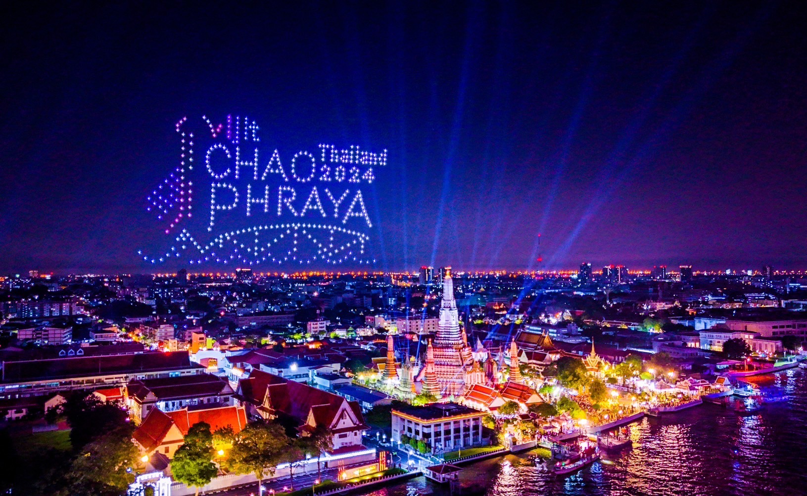 “VIJIT CHAO PHRAYA 2024” เนรมิตปรากฏการณ์แห่งแสง สี ริมแม่น้ำเจ้าพระยา ชมความสวยงาม ความสง่าของประเทศไทยที่ยิ่งใหญ่ตระการตา อลังการกว่าที่เคย